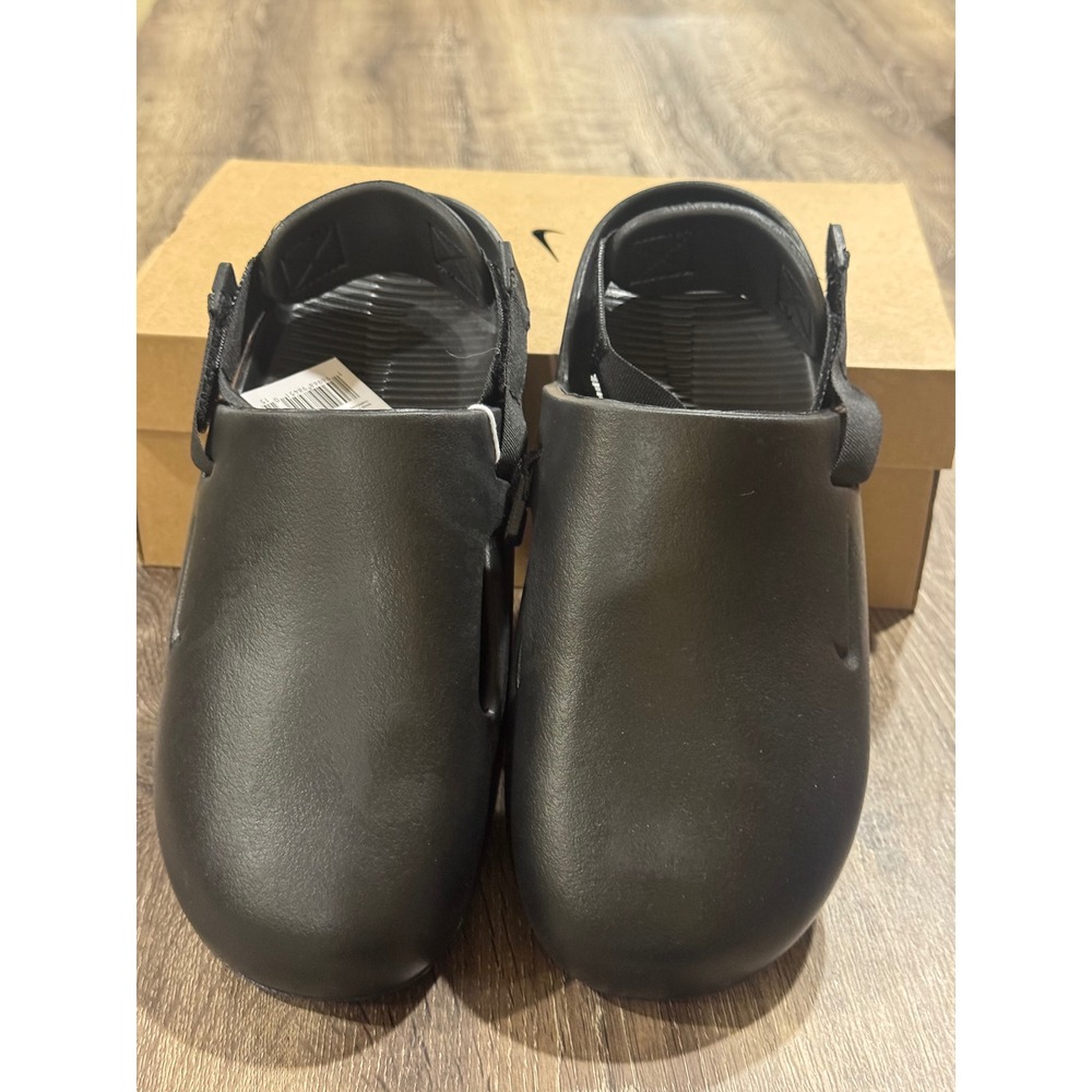Nike Men’s Black Slip-On Clog with Heel Strap - Picture 5 of 9